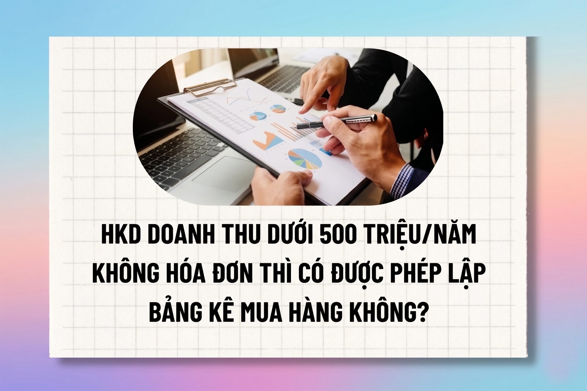 HKD doanh thu dưới 500 triệu/năm